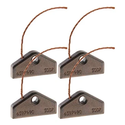 Abbildung von Create idea 4x Kohlebürsten kupferhaltig 5153702 4490382 6597490 5007 30x16x4mm kompatibel für Miele Wäschetrockner