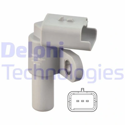 Abbildung von Sensor, Nockenwellenposition DELPHI SS12312 12B1