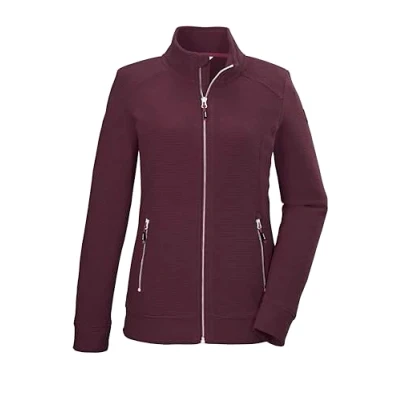 Abbildung von Killtec Fleecejacke »KOS 100 WMN FLC JCKT«, Gestreifte Damen mit Zipper Taschen und Kinnschutz