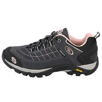 Abbildung von Brütting Mount Crillon Low Damen Outdoor &amp; Trekkingschuh, Grau/ Rosa, 38 EU
