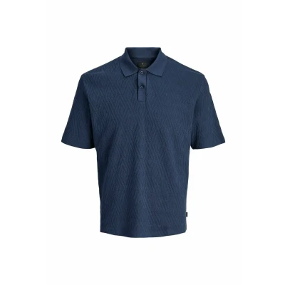 Abbildung von Jack &amp; Jones Premium Poloshirt, Herren, Größe: Small, Black iris
