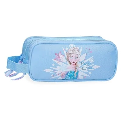 Abbildung von Disney Joumma Bags Federmäppchen, Motiv: Eiskönigin, blau, zum Organisieren und Transportieren von Stiften Stiften, Verschiedene Fächer, Die Eiskönigin Federmäppchen