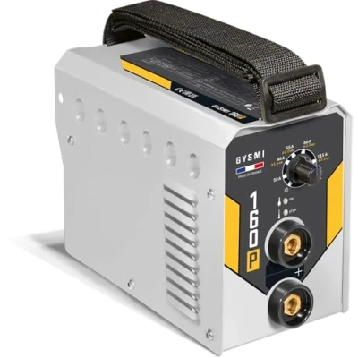 Abbildung von GYS Schweißgerät Elektroden Schweißinverter mit Potentiometer, GYSMI 160P, (l x b h) 270 170 110 mm
