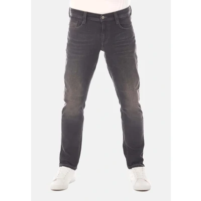 Abbildung von Mustang Oregon Jeans Tapered Fit, Herren, Größe: 32x32, Denim black