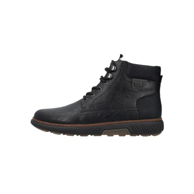 Abbildung von Rieker Schnürstiefelette, Herren, Größe: 40, Black Schuhe
