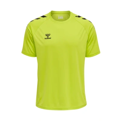 Abbildung von Hummel XK CORE POLY Tshirt print, Herren, Größe: XXL, Lime popsicle