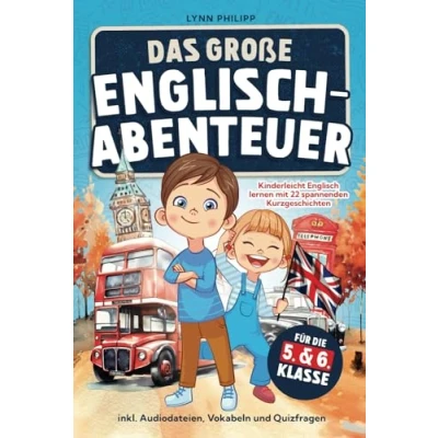 Abbildung von Das Große Englisch Abenteuer: Kinderleicht lernen mit 22 spannenden Kurzgeschichten für die 5. &amp; 6. Klasse inkl. Audiodateien, Vokabeln und Quizfragen