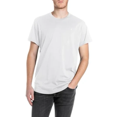 Abbildung von Replay Herren M6854 T Shirt, 011 Natural White, M EU
