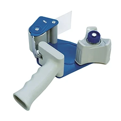 Abbildung von DONAU 2 Packbandabroller Grau/blau / Typ Paketbandabroller/Art Aus Metall/Material Metall/Farbe Grau/blau/Größe