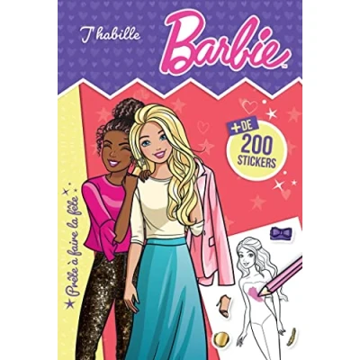 Abbildung von Barbie J&#039;habille Prête à faire la fête: + de 200 stickers