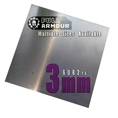 Abbildung von Aluminiumblech 3mm 300 mm x (30cm 30cm)
