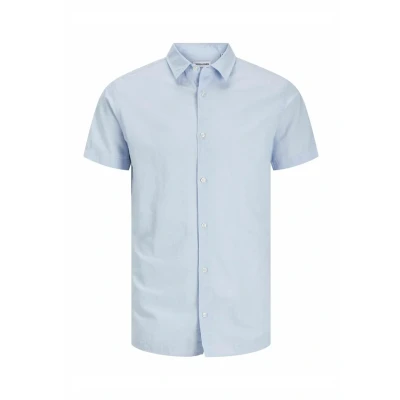 Abbildung von Jack &amp; Jones Jjebreeze Hemd, Herren, Größe: 6XL, Chambray blue