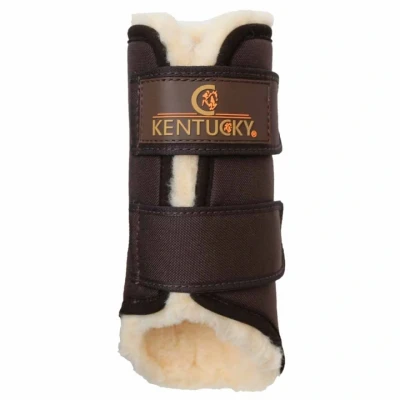 Abbildung von Kentucky Horsewear Turnout Boots Solimbra Hinterbeine Braun Warmblut
