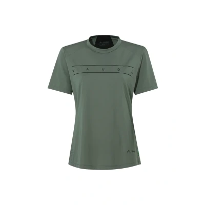 Abbildung von Vaude Qimsa LOGO Tshirt print, Damen, Größe: 38, Agave