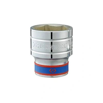 Abbildung von KING TONY 433546M Sechskant Stecknuss, 46 mm, Sockel 12,7 mm (1/2 Zoll)