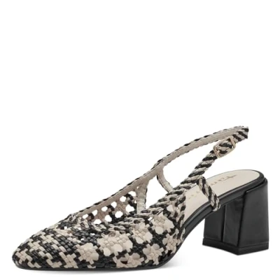 Abbildung von Tamaris Pumps, Damen, Größe: 38, Black comb Schuhe