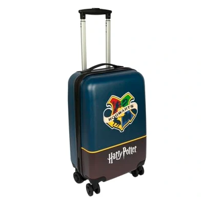 Abbildung von Undercover Harry Potter Reisekoffer Rollkoffer mit 4 Doppelrädern TSA Schloss 1 Fach Spanngurten Reißverschluss