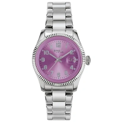 Abbildung von Breil Classic Elegance Uhr, Damen, Größe: One Size, Argento blu chiaro