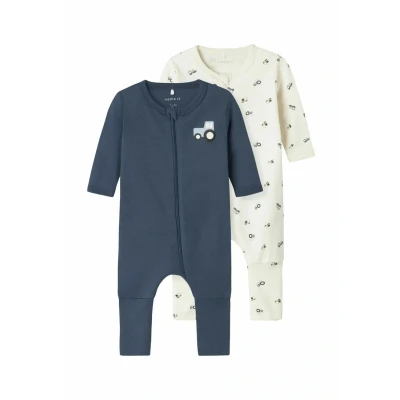 Abbildung von Nbmnightsuit 2P Zip Ff Jet Tractor Noos