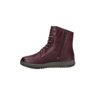 Abbildung von Josef Seibel ANNA Schnürstiefelette, Damen, Größe: 36, Plum Schuhe