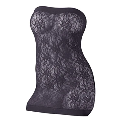 Abbildung von Orion Kleid erotisches Spitzenkleid für Frauen, sexy Minikleid, floraler Netz Look, verführerische Reizwäsche, größenverstellbar, schwarz