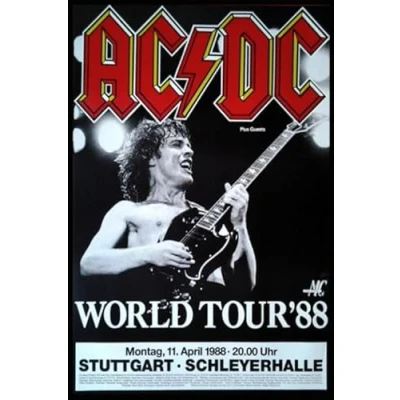 Abbildung von AC/DC Band Music Notebook Rock for Men Women