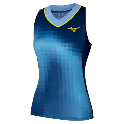 Abbildung von Mizuno Frontier TANK Top, Damen, Größe: Small, Bellwether blue