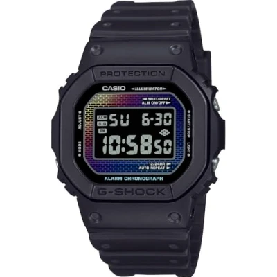 Abbildung von G SHOCK DW5600 Unisex Digitaluhr, Größe: One Size, Black