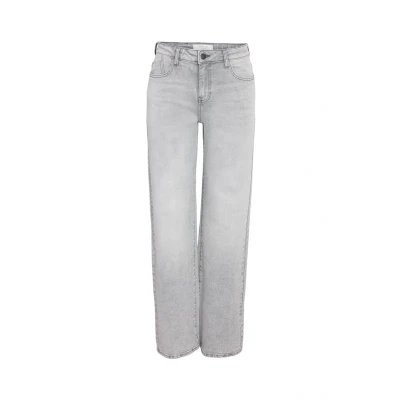Abbildung von Noisy May Nmyolanda Wide LEG Jeans Leg, Damen, Größe: 32x30, Light grey denim