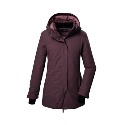 Abbildung von killtec Damen Funktionsparka/Parka mit Kapuze KOW 93 WMN PKR, pflaume, 50, 41817 000