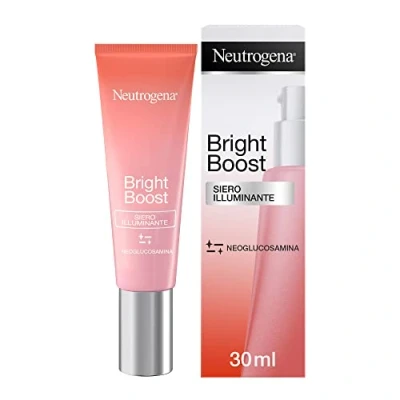 Abbildung von Neutrogena Bright Boost Gesichtsserum, feuchtigkeitsspendende Verstärkung Tag und Nacht, 30 ml