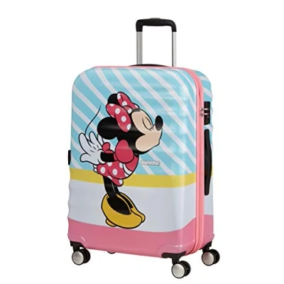 Abbildung von American Tourister Wavebreaker Disney Spinner 67/24 Minnie Pink Kiss Koffer mit 4 Rollen