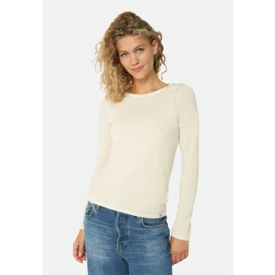 Abbildung von Danish Endurance Merino Thermal LONG Sleeve Shirt Langarmshirt, Damen, Größe: XXL, Off white