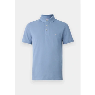 Abbildung von Tommy Hilfiger SLIM Poloshirt, Herren, Größe: 3XL, Brisk blue