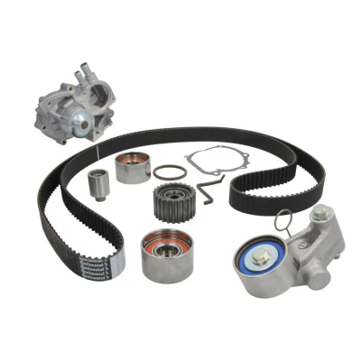 Abbildung von HEPU PK75090 Wasserpumpe + Zahnriemensatz 281 SUBARU: Impreza II Saloon, III Hatchback