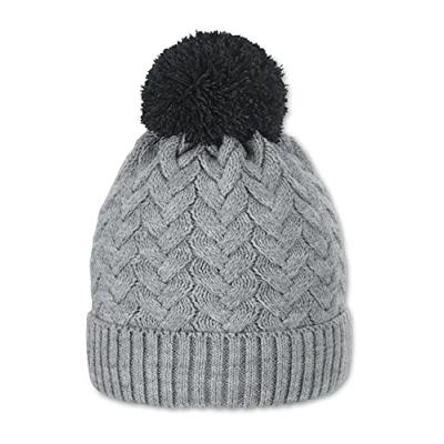Abbildung von Sterntaler Unisex Baby Strickmütze Extrastrick Mütze, Silber Mel, 53