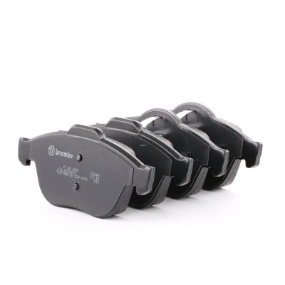 Abbildung von BREMBO P 68 030 Bremsbelagsatz exkl. Verschleißwarnkontakt mit Kolbenclip Zubehör RENAULT: Scénic 1, LAGUNA 2 Grandtour,