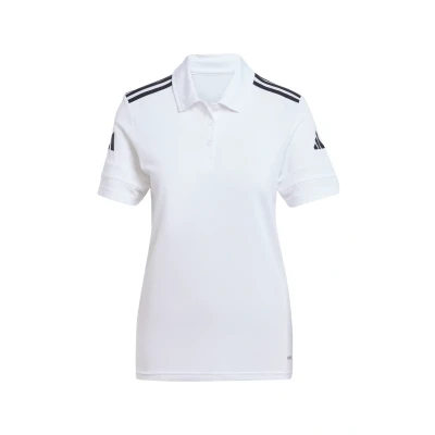 Abbildung von adidas Performance Teamsquadra Competition Poloshirt, Damen, Größe: Large, Weissschwarz
