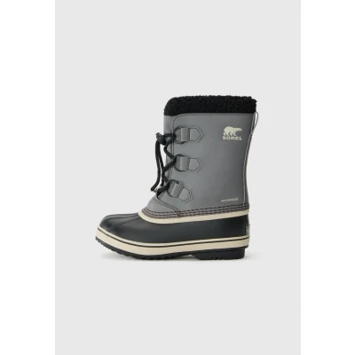 Abbildung von Sorel YOOT PAC Unisex Snowboot/Winterstiefel für Kinder, Größe: 33, Quarry/black Schuhe