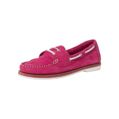 Abbildung von Tamaris Bootsschuh, Damen, Größe: 38, Fuxia Leder