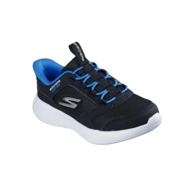 Abbildung von Skechers GO RUN 400 Sneaker low für Kinder, Größe: 34, Black/blue Schuhe