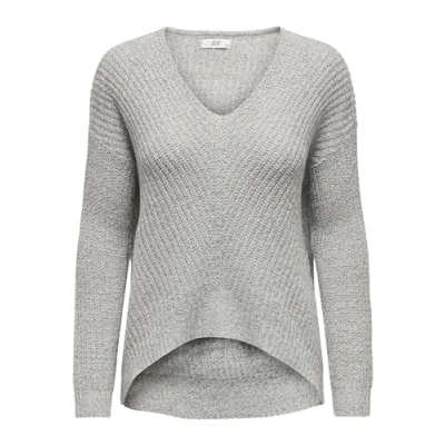 Abbildung von JDY NEW Megan LS NOOS Strickpullover, Damen, Größe: XXS, Cloud dancer/black