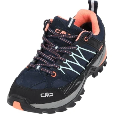 Abbildung von CMP Damen Rigel Low Wmn Shoe Wp Trekking Wanderhalbschuhe, B Blue Giada Peach, 40 EU