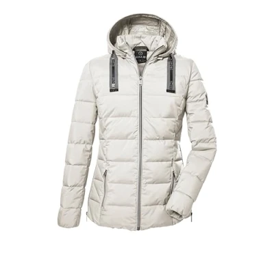 Abbildung von G.I.G.A. DX Damen Steppjacke mit abknöpfbarer Kapuze GW 4 WMN QLTD JCKT, gebrochenes weiss, 38, 41341 000