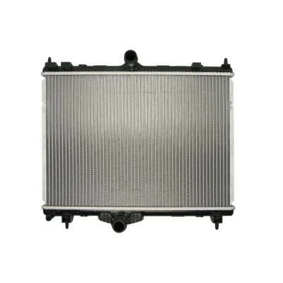 Abbildung von NRF 550027 Kühler, Motorkühlung Aluminium 538 380 26 Kühlrippen gelötet