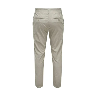 Abbildung von Only &amp; Sons Chino, Herren, Größe: 28x30, Grau