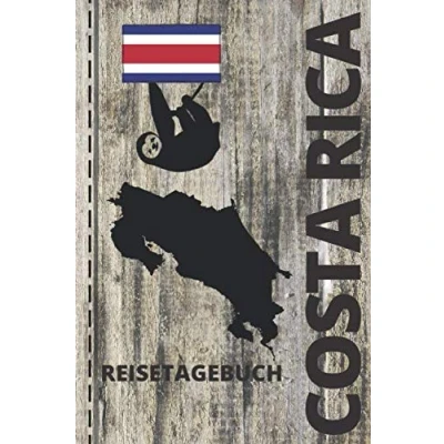 Abbildung von Costa Rica ● Reisetagebuch: Tagebuch zum Selberschreiben, Ausfüllen &amp; Eintragen ca. A5 (15,24 x 22,86 cm)