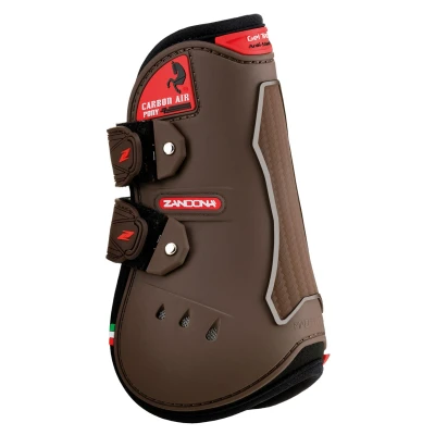 Abbildung von Zandona Sehnenschutz Carbon Air Velcro Braun Pony