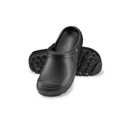 Abbildung von ESTRO Gartenschuhe Herren Clogs Garten Gartenclogs Männer Leicht Gummischuhe für F08 (43 EU, Schwarz)