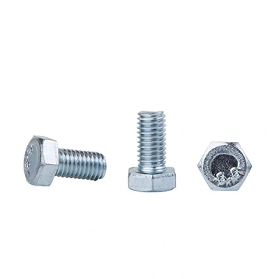 Abbildung von 30 Stück DIN 933 Stahl Sechskantschrauben M8x16mm 8.8 Grade Vollgewinde Gewindeschrauben (30, M8x16mm)